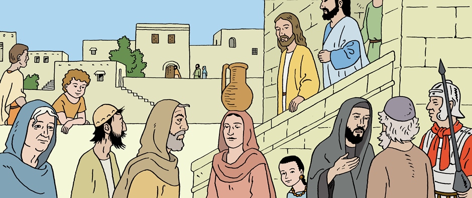 Jezus w Jerozolimie oświadcza, że jest Synem Bożym, ale Żydzi mu nie wierzą